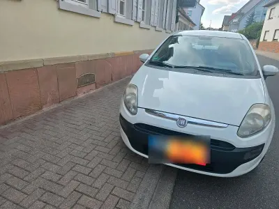 Gebraucht Fiat Punto 69 PS (50 kW) 2011 Weiß Kleinwagen