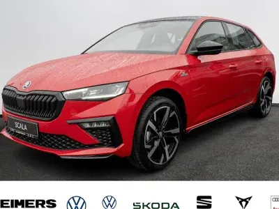 Ny Skoda Scala Monte Carlo 150 HK (110 kW) 2026 Rød Hatchback