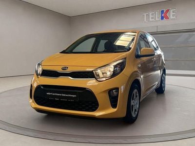 Gebraucht Kia Picanto Edition 7 67 PS (49 kW) 2017 Gelb Kleinwagen