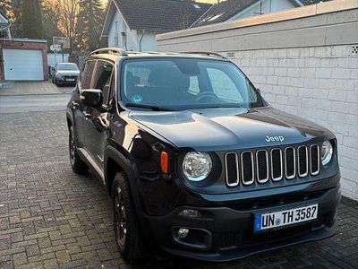 Gebraucht Jeep Renegade Longitude 110 PS (80 kW) 2017 Schwarz SUV