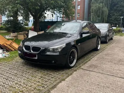 Brugt BMW 525 200 HK (147 kW) 2005 Sort Sedan