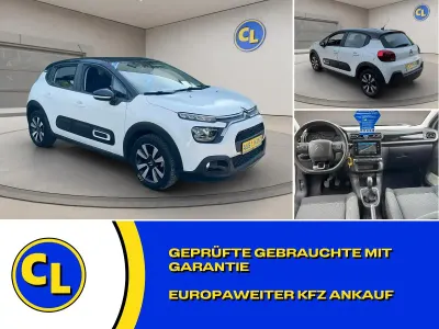 Gebraucht Citroën C3 Shine 82 PS (60 kW) 2021 Weiß Kleinwagen