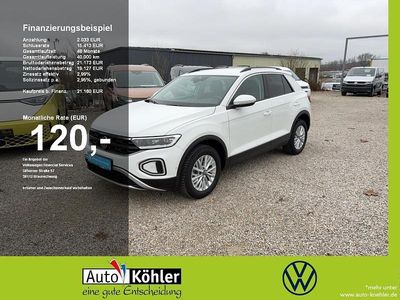 Pure white Gebraucht 2025 VW T-Roc Life SUV | 21.160 € (Guter Preis)