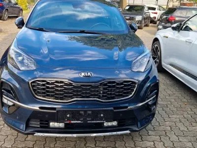 Używany Kia Sportage GT-Line 177 KM (130 kW) 2018 Niebieski SUV