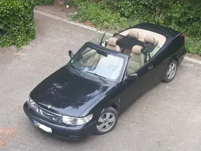 Gebraucht Saab 9-3 Cabriolet 150 PS (110 kW) 2002 Schwarz Cabrio