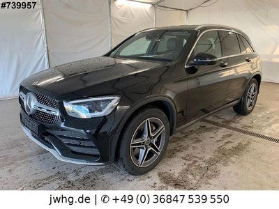 Schwarz Gebraucht 2021 Mercedes GLC220 AMG line SUV | 31.950 € (Fairer Preis)