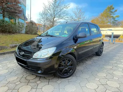 Gebraucht Hyundai Getz 70 PS (51 kW) 2008 Schwarz Kleinwagen