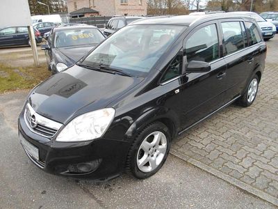 Gebraucht Opel Zafira Edition 116 PS (85 kW) 2008 Schwarz Van / Kleinbus