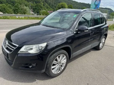 Gebraucht VW Tiguan Sportline 140 PS (102 kW) 2008 Schwarz SUV