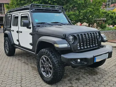 Gebraucht Jeep Wrangler Sahara 272 PS (200 kW) 2019 Schwarz SUV