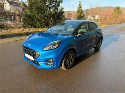 Blau Gebraucht 2021 Ford Puma ST-Line SUV | 18.000 € (Guter Preis)
