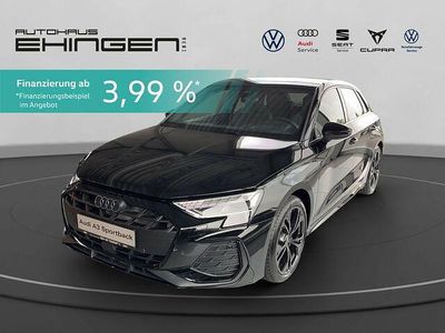 Schwarz Gebraucht 2024 Audi A3 S-Line Limousine | 41.688 € (Teuer)