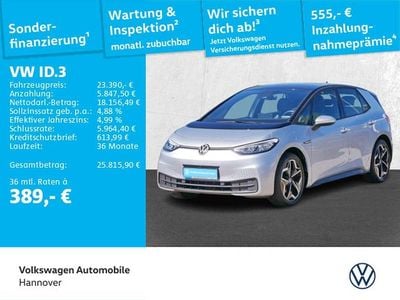 Second-hand VW ID.3 Pro 150 kW (204 CP) 2023 Negru Hatchback