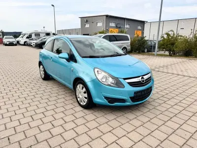 Gebraucht Opel Corsa Edition 69 PS (50 kW) 2010 Blau Kleinwagen