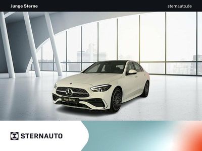 Gebraucht Mercedes C300 AMG line 265 PS (194 kW) 2024 Manufaktur lack manufaktur opalithweiß bright Limousine