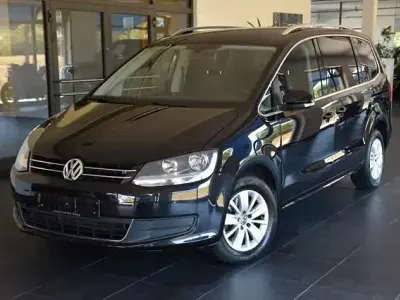 Gebraucht VW Sharan Comfortline 140 PS (102 kW) 2010 Schwarz Van / Kleinbus