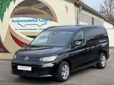 Ny VW Caddy Maxi 122 HK (89 kW) 2025 Svart Minibuss