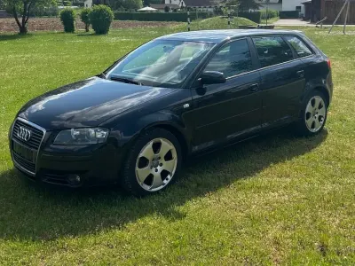 Gebraucht Audi A3 S-Line 140 PS (102 kW) 2006 Schwarz Kleinwagen