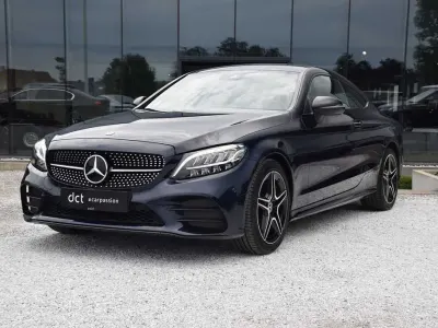 Second-hand Mercedes C220 AMG 194 CP (142 kW) 2018 Albastru Coupe