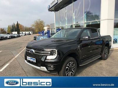 Gebraucht Ford Ranger Limited 170 PS (125 kW) 2024 Obsidianschwarz metallic Pickup