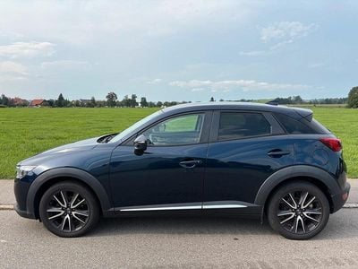Gebraucht Mazda CX-3 Sports-Line 105 PS (77 kW) 2017 Blau SUV