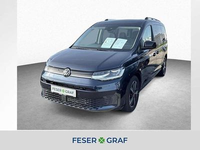 Neu VW Caddy Maxi Goal 116 PS (85 kW) 2025 Starlight blue metallic Van / Kleinbus