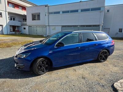 Gebraucht Peugeot 308 GT-line 150 PS (110 kW) 2017 Blau Kombi