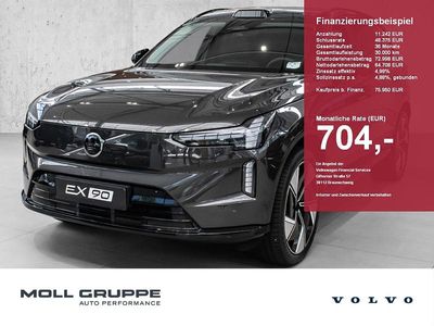 Gebraucht Volvo EX90 Performance 380 kW (517 PS) 2025 Platinum grey metallic SUV