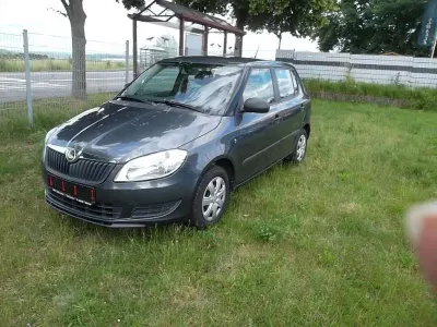 Gebraucht Skoda Fabia Ambition 60 PS (44 kW) 2012 Grau Kleinwagen