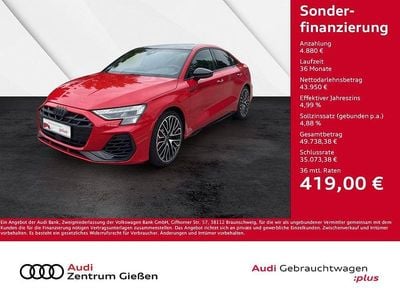 Rot Gebraucht 2025 Audi S3 Sport Limousine | 48.830 € (Fairer Preis)