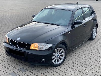 Gebraucht BMW 116 116 PS (85 kW) 2005 Schwarz Kleinwagen