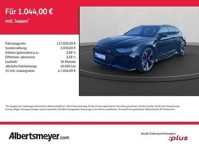 Second-hand Audi RS6 Ambiente 600 CP (441 kW) 2025 Negru Break