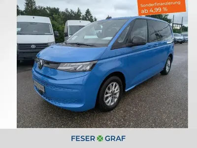 Gebraucht VW Multivan 136 PS (100 kW) 2021 Medium blue metallic Van / Kleinbus