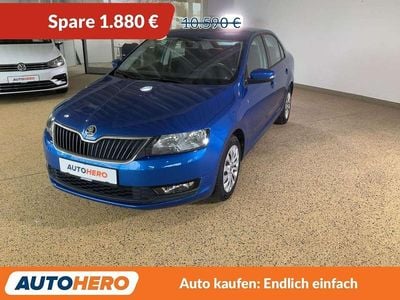 Gebraucht Skoda Rapid Active 95 PS (69 kW) 2019 Modra race/race blue Limousine