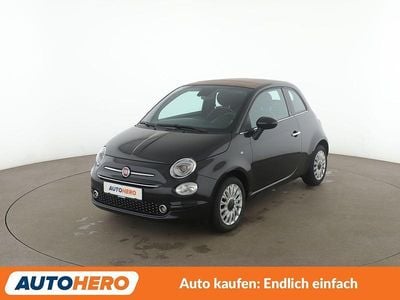 Gebraucht Fiat 500C Lounge 86 PS (63 kW) 2019 Schwarz Cabrio