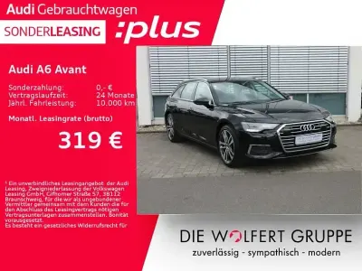 Gebraucht Audi A6 Design 265 PS (194 kW) 2023 Mythosschwarz metallic Kombi