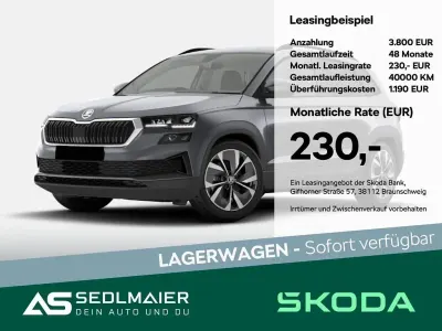Neu Skoda Karoq Tour 150 PS (110 kW) 2025 Graphitegrau SUV