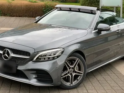 Gebraucht Mercedes C180 AMG line 156 PS (114 kW) 2019 Grau Cabrio
