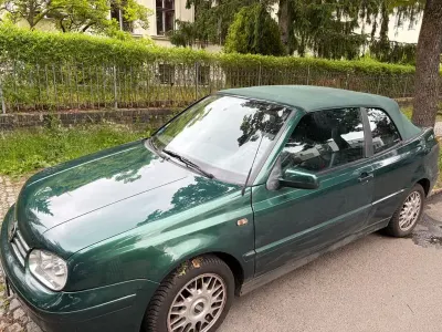 Gebraucht VW Golf Classicline 90 PS (66 kW) 1998 Grün Cabrio