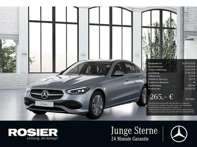 Gebraucht Mercedes C200 Avantgarde Edition 204 PS (150 kW) 2024 Silber / hightechsilber (metallic) Limousine