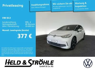 Gebraucht VW ID.3 Pro 150 kW (204 PS) 2024 Weiß Kleinwagen