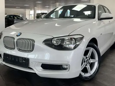 Brugt BMW 116 Urban Line 136 HK (100 kW) 2014 Hvid Hatchback