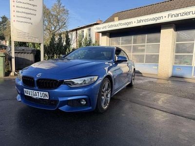 Usata BMW 420 Shadowline 190 CV (139 kW) 2018 Blu Cabrio