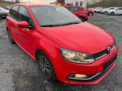 Second-hand VW Polo Allstar 90 CP (66 kW) 2016 Roșu Hatchback