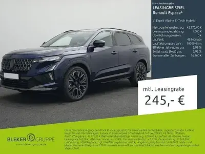 Gebraucht Renault Espace Esprit Alpine 200 PS (147 kW) 2025 Blackpearl schwarz SUV