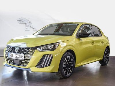 Neu Peugeot 208 Allure 101 PS (74 kW) 2025 Gelb Kleinwagen