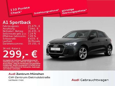 gebraucht Audi A1 25 TFSI S tronic advanced Navi+/LED