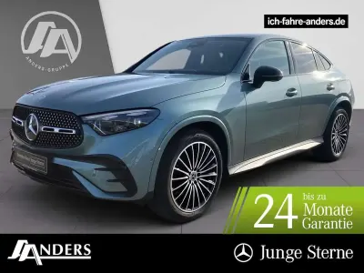 Brugt Mercedes GLC300 AMG 269 HK (197 kW) 2025 Grøn Coupe