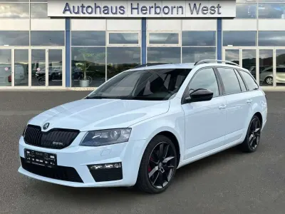Gebraucht Skoda Octavia RS 184 PS (135 kW) 2017 Laser white Kombi