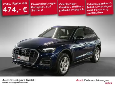 Gebraucht Audi Q5 299 PS (219 kW) 2023 Navarrablau metallic SUV